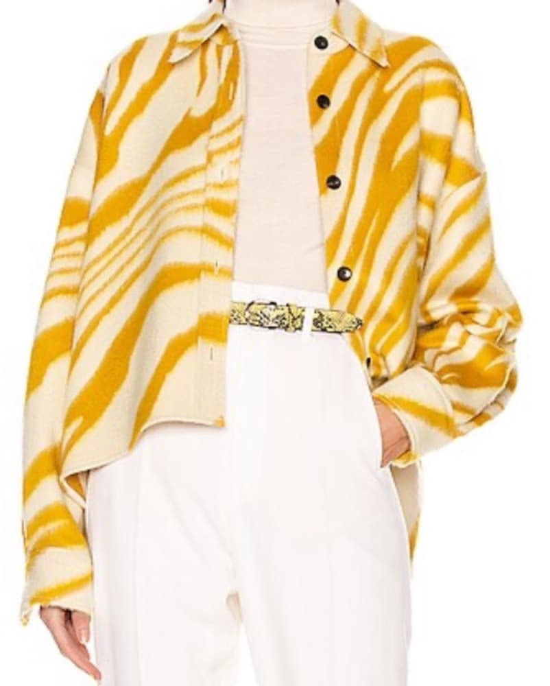 Vibrant Zebra-Striped Shirt / Jacket - Image 1