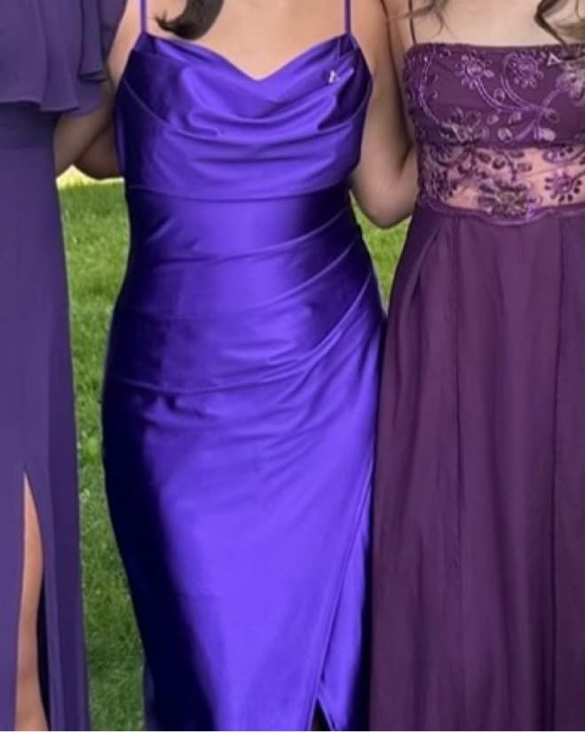 Cowl Neck Wrap Dress - Image 2