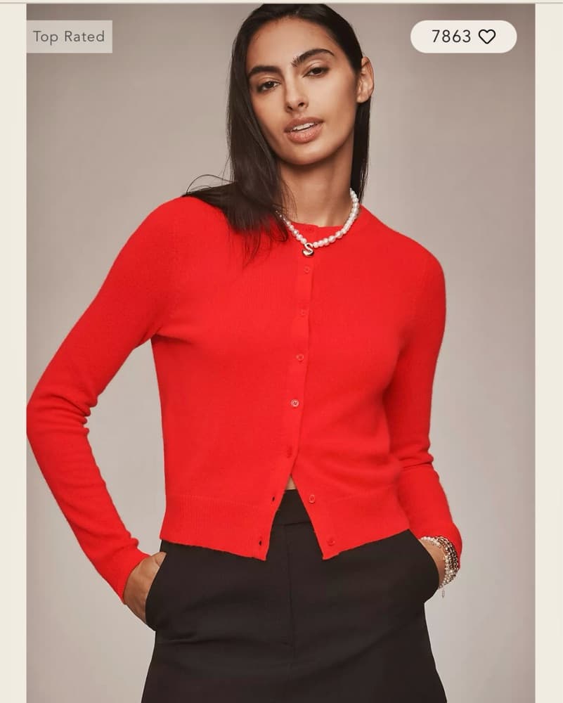 NWT Juliet Cashmere Cardigan  - Image 1