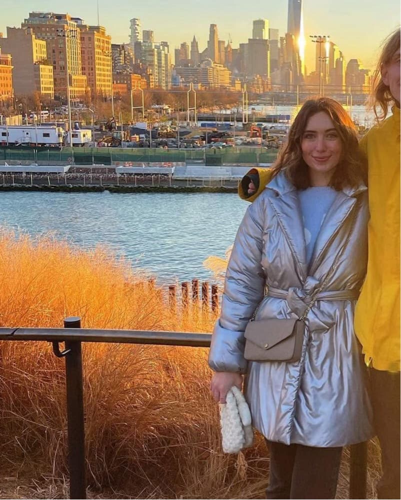 Silver Puffer Coat - Image 2