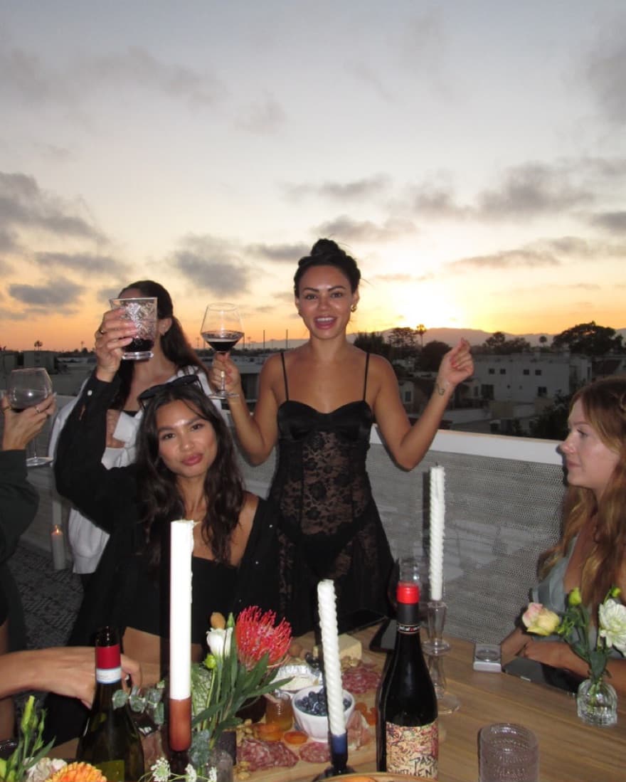 Black Meshki Lace Dress - Image 1