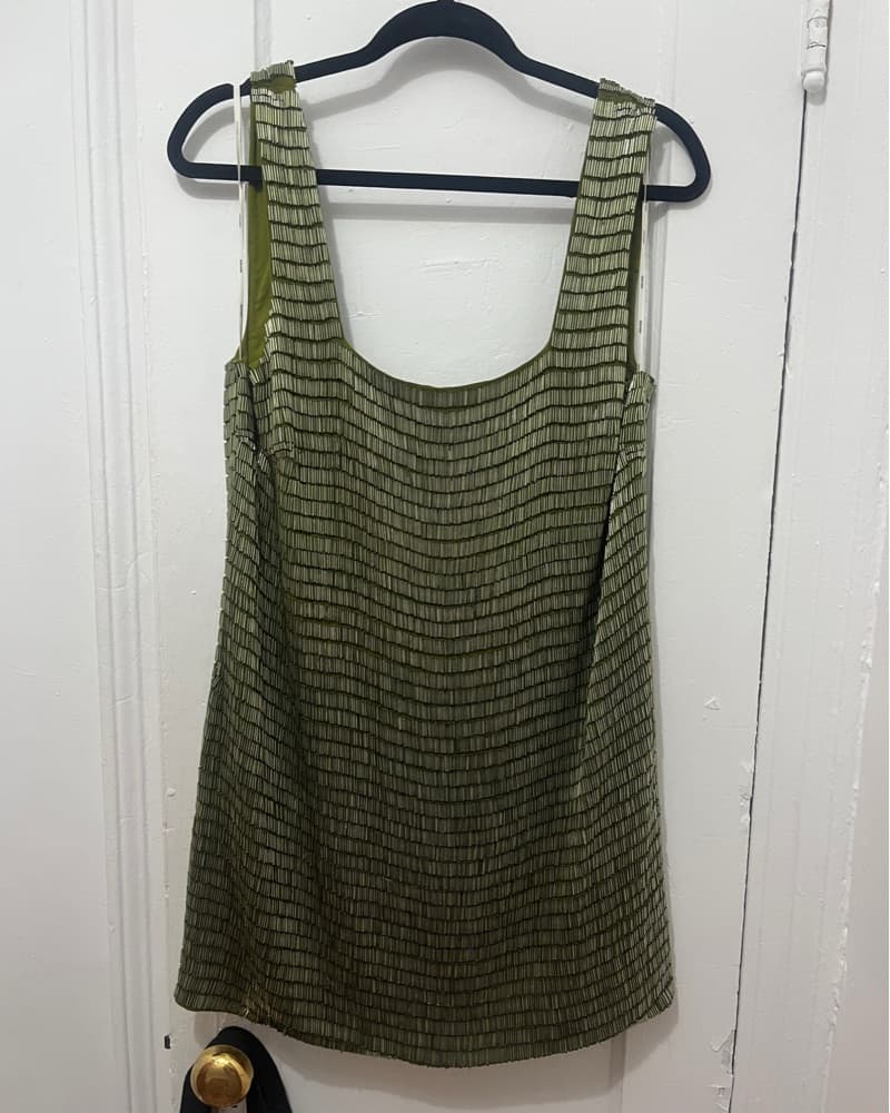 Arrange Green Embellished Mini Dress - Image 2