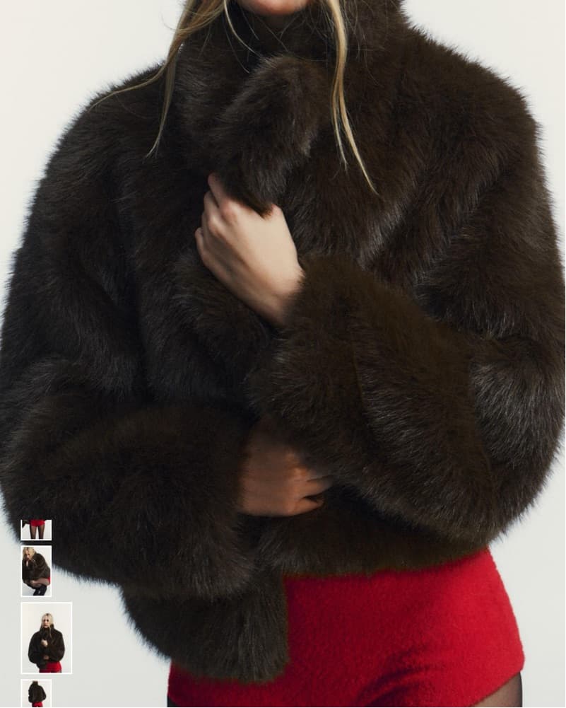 faux fur jacket  - Image 2