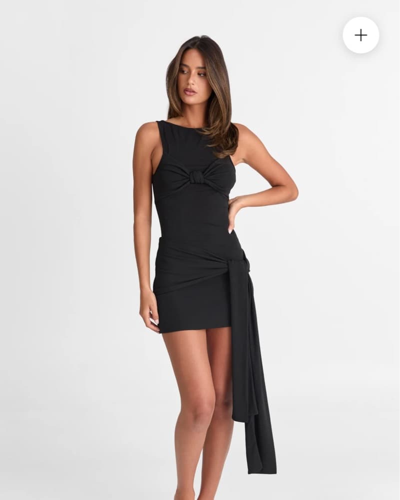 Sasha Therese Isla Dress Black - Image 2