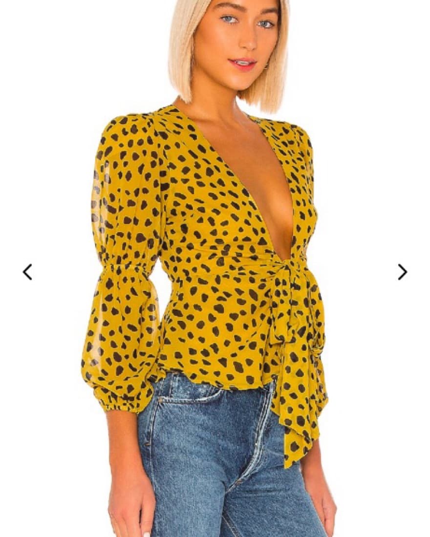 Low Cut Blouse - Image 2