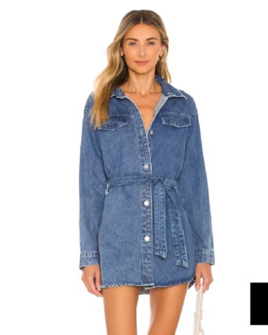 Kelsie Denim Dress - Image 1