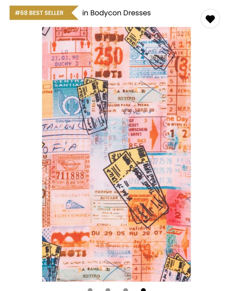 Superdown Multi Print Dress - Image 2