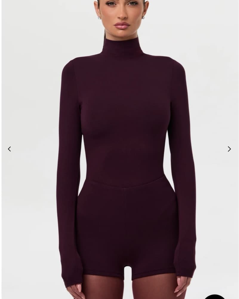 Wine red Naked Warbrobe Set - Image 2