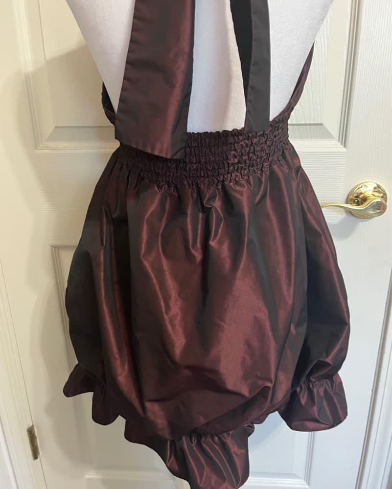 brown cupcake style halter dress - Image 4
