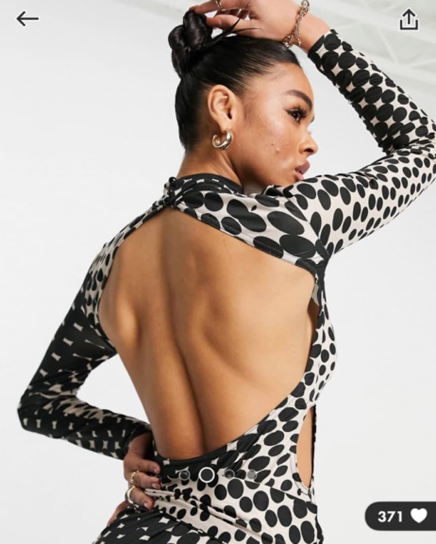 Asos Polka Dot Dress - Image 4