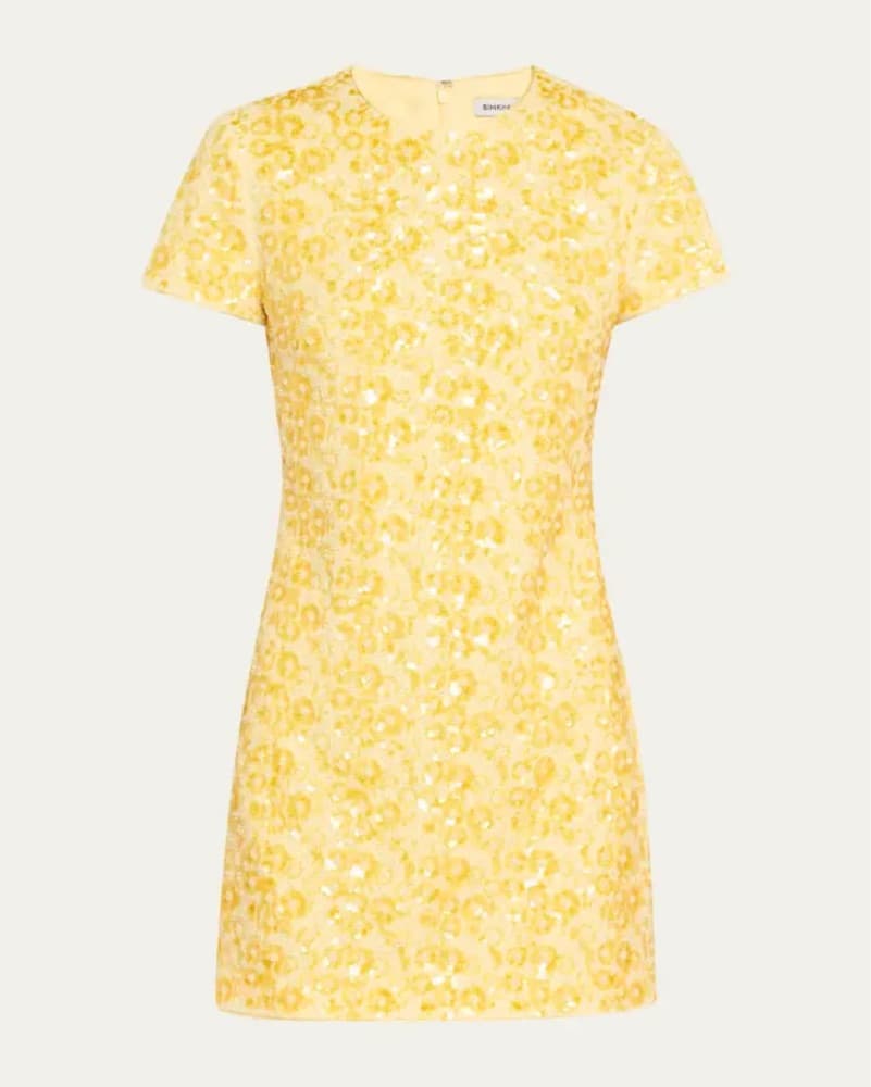 Simkhai Clove Embellished Mini Dress - Image 2