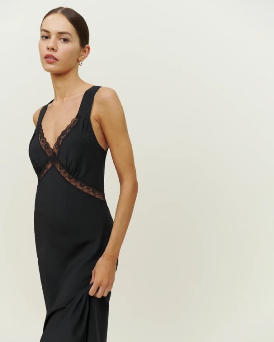 Reformation Provence Silk Dress  - Image 1