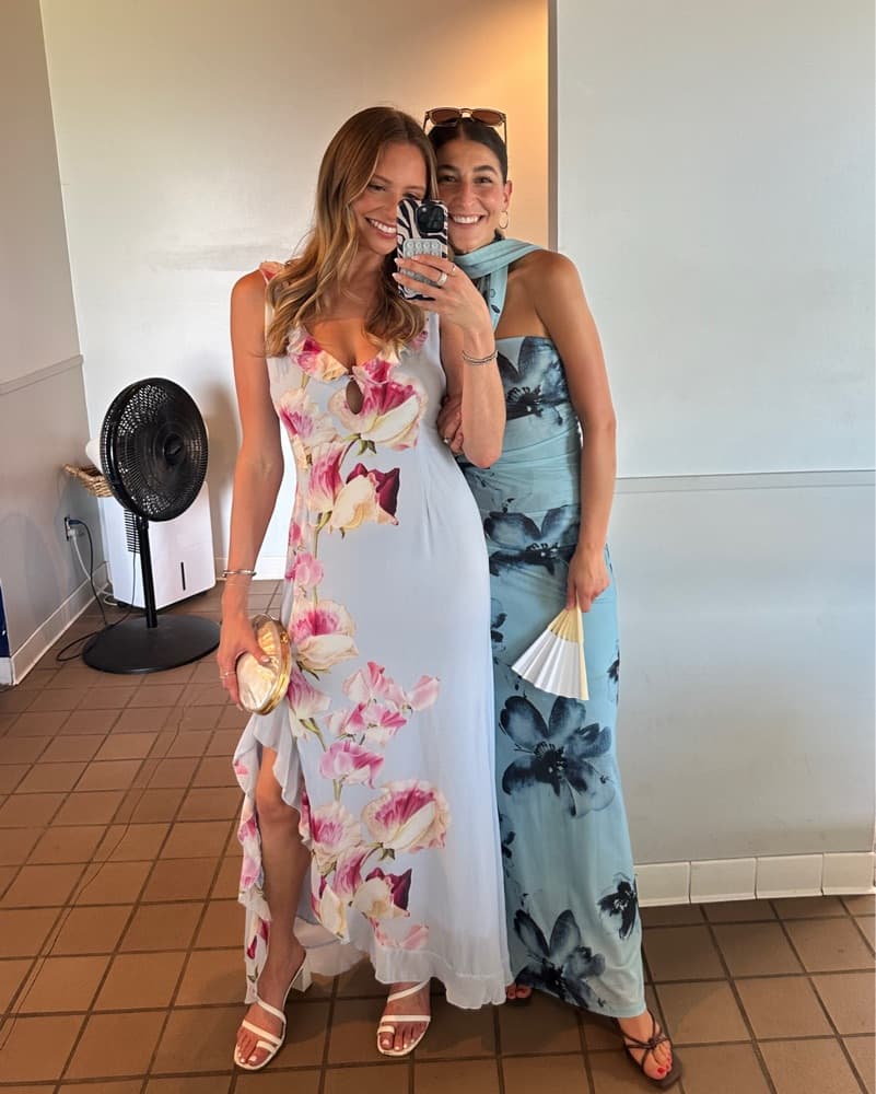 Floral Wedding Guest Dress - Image 4