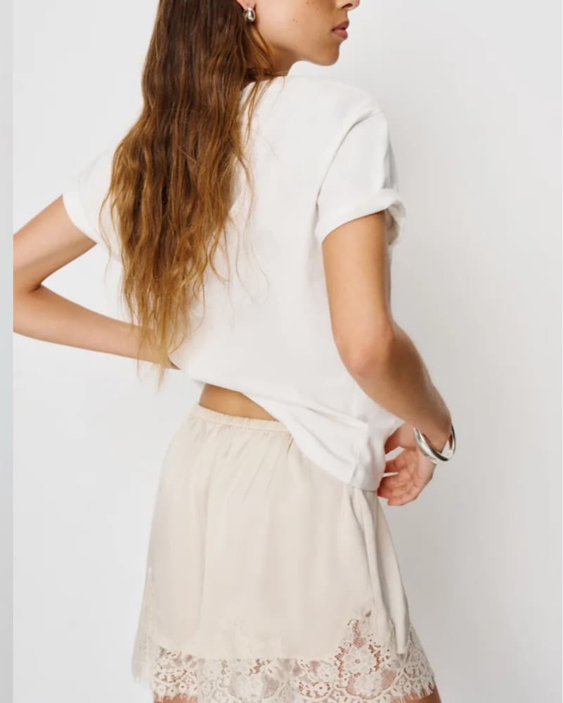 Reformation Fern Satin Silk Short - Image 2