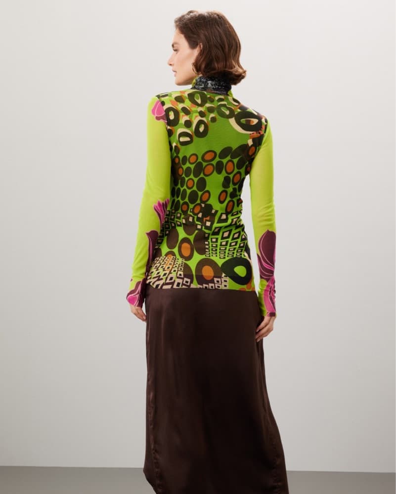 Fuzzi Abstract Mesh Top - Image 5