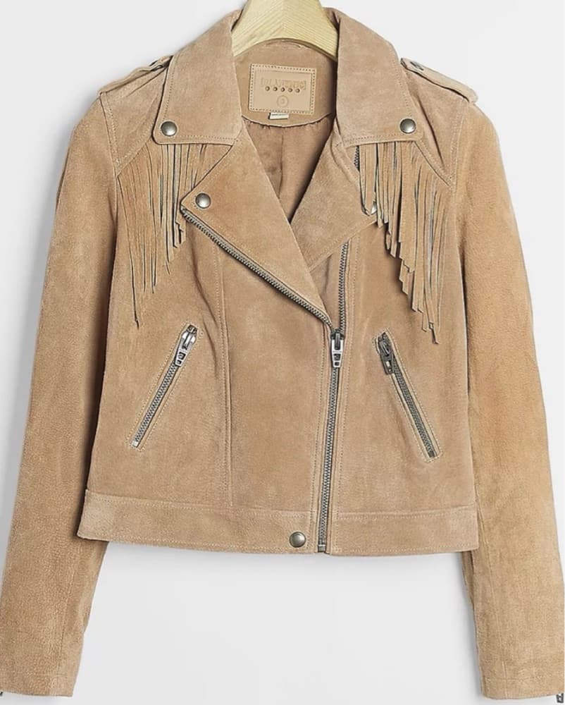 Fringe Suede Jacket - Image 1