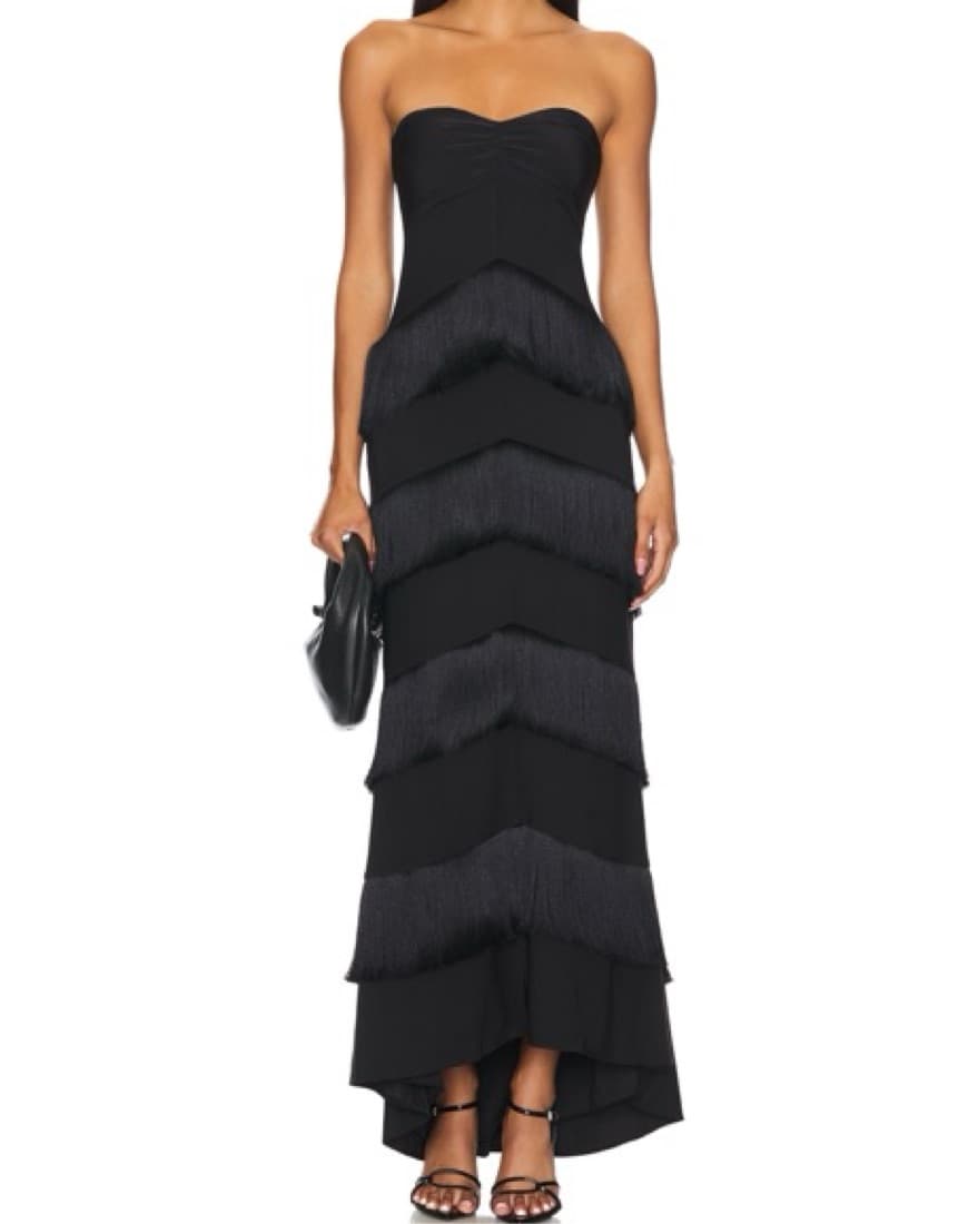 House Of Harlow 1960 Hera Fringe Dress - Image 1