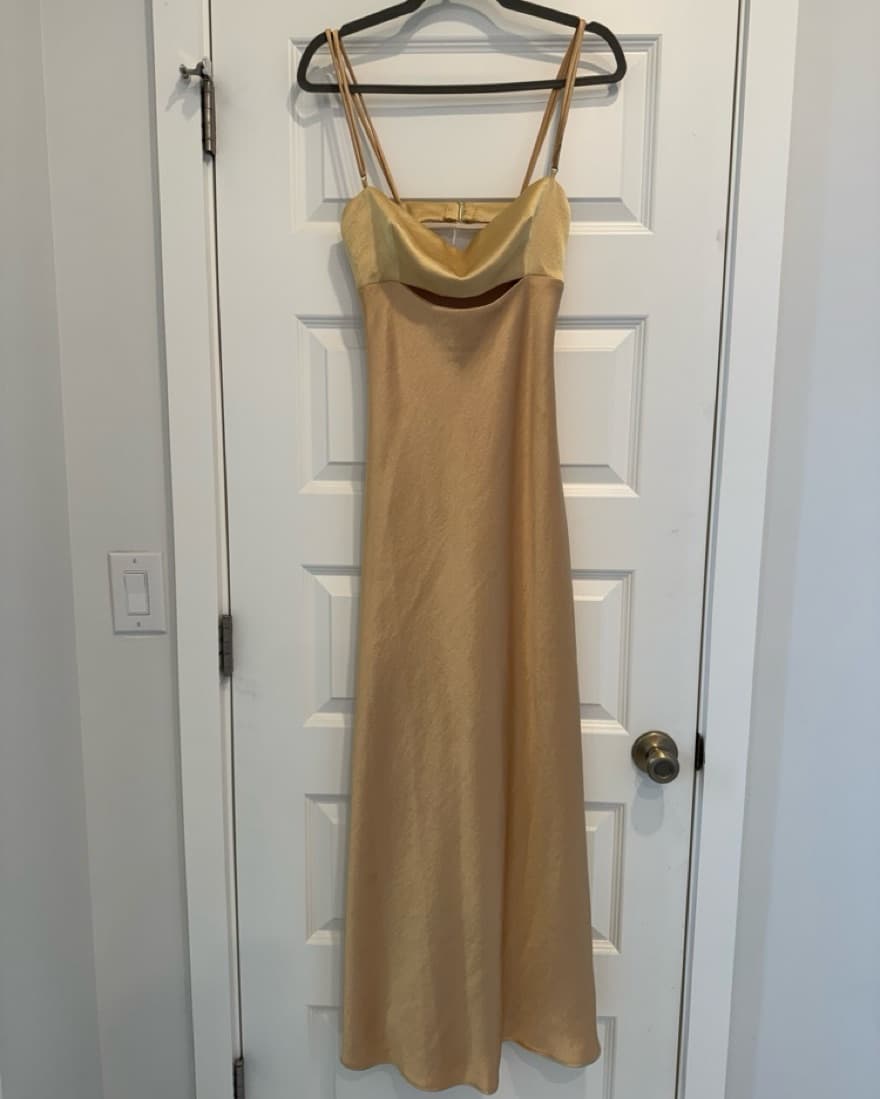Bec + Bridge Carrie Cut Out Satin Gown - Image 5