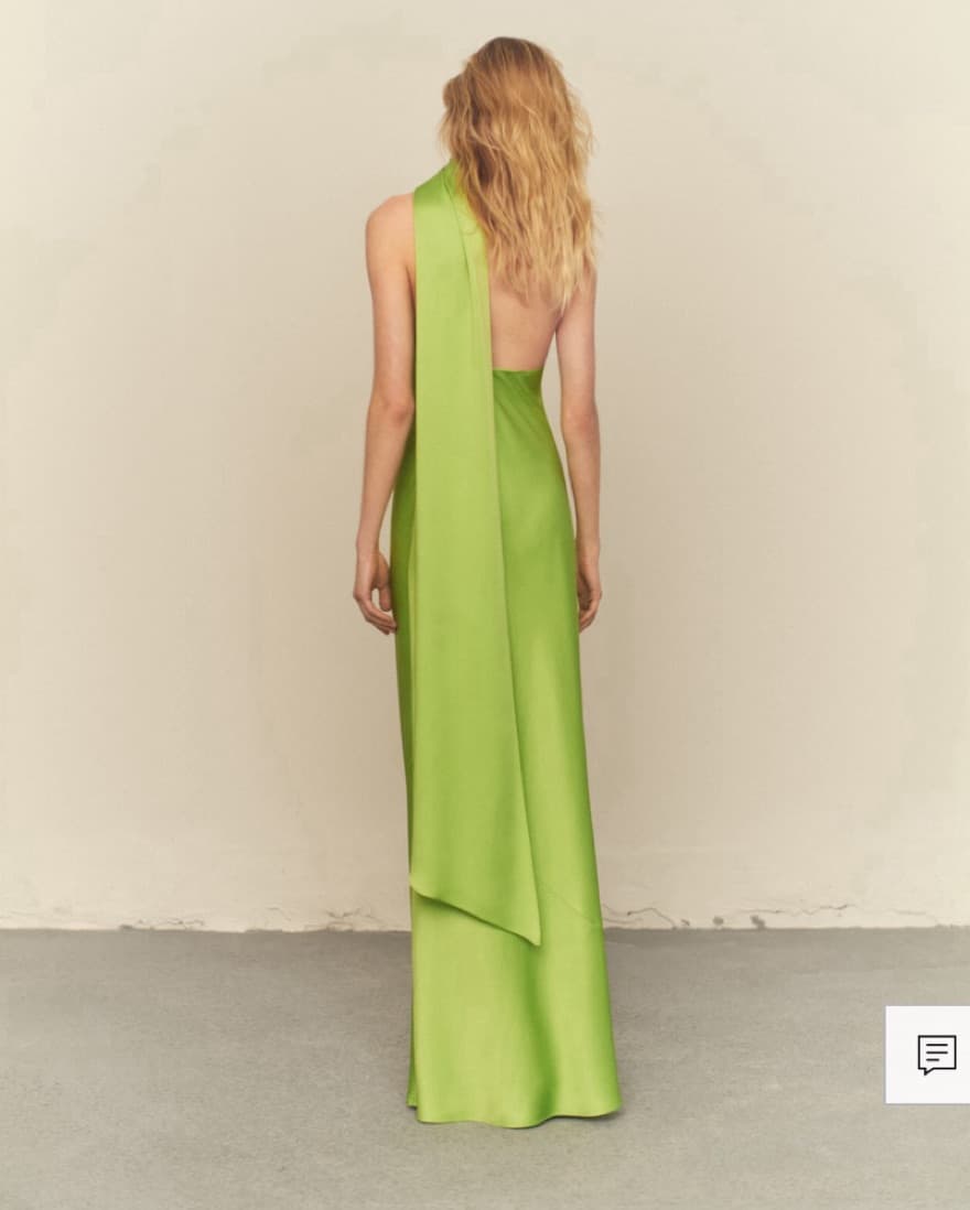 Formal Green Gown  - Image 2