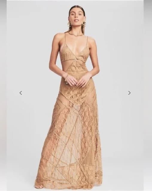 Retrofete Gianni Dress Champagne  - Image 4