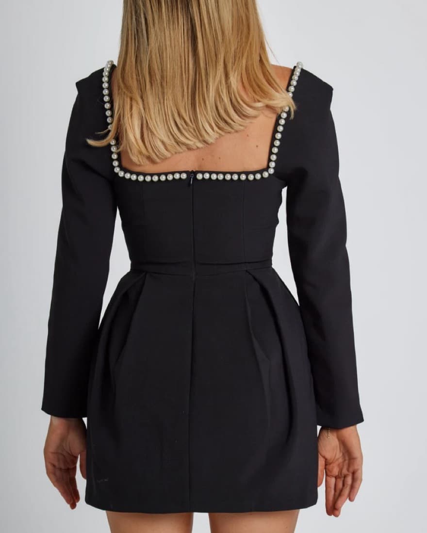 Odd muse Ultimate Muse Pearl Dress Black - Image 3