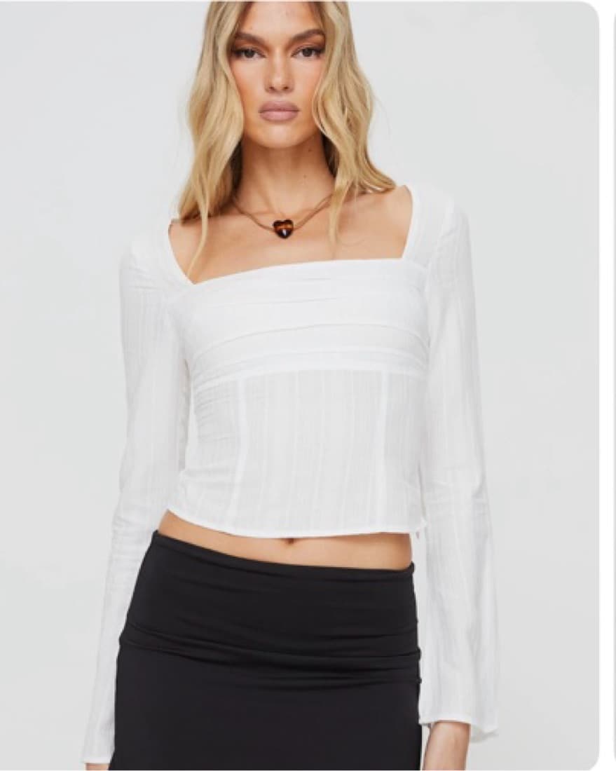 Princess Polly Corset Long Sleeve Top - Image 2