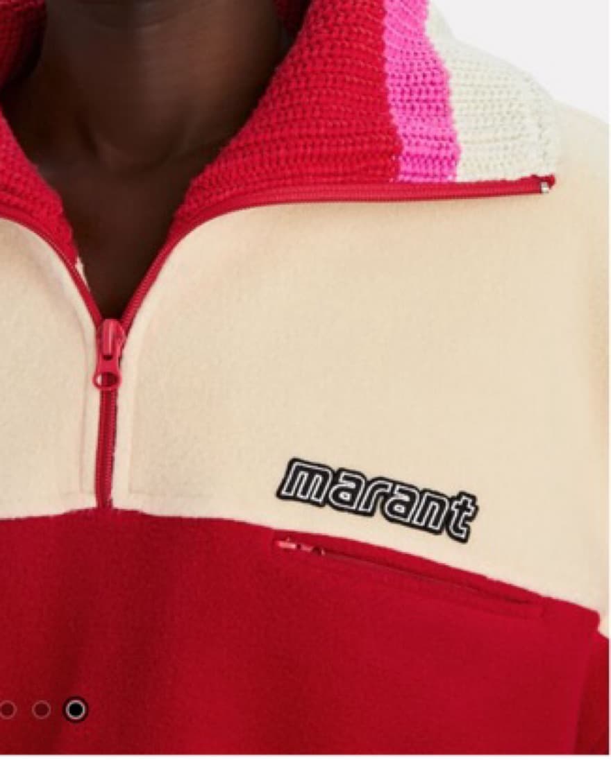 Isabel Marant Quarter Zip Fleece - Image 4