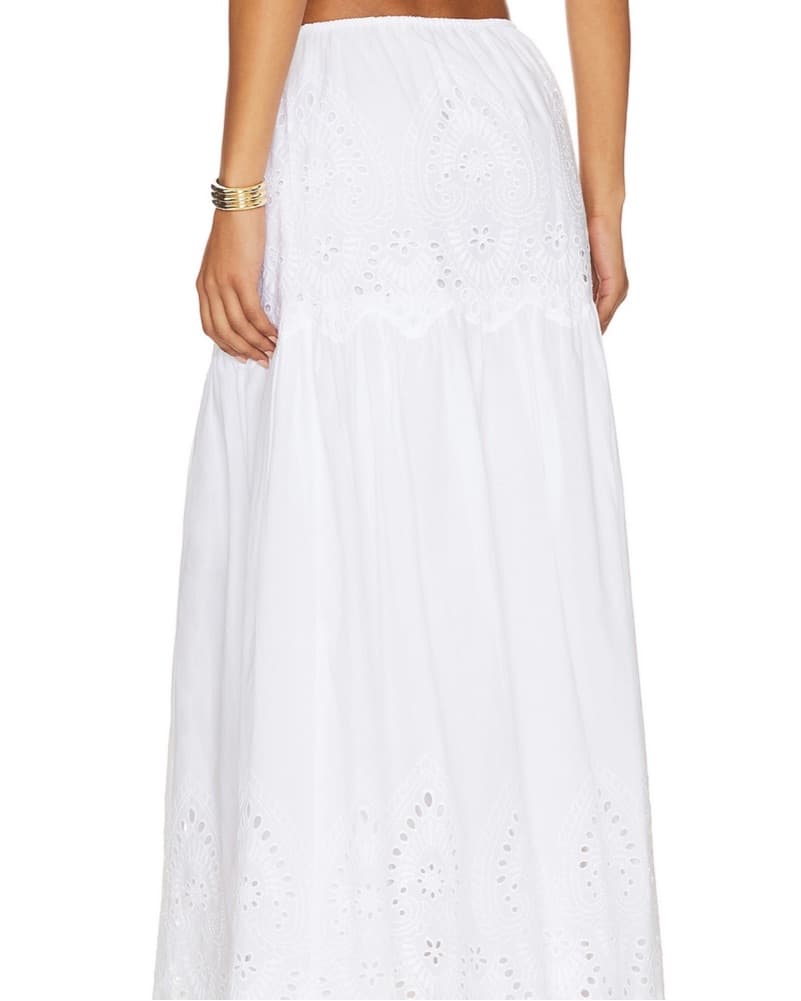 Elegant White Eyelet Set  - Image 2