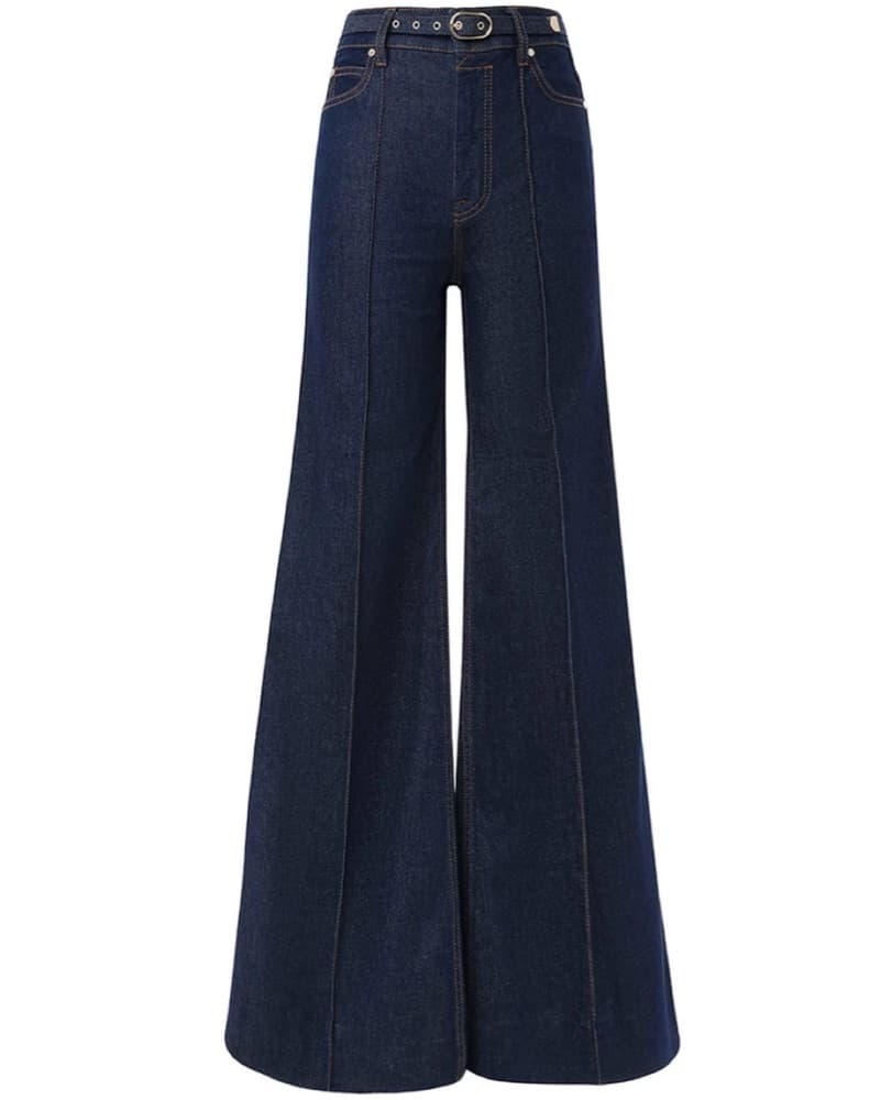 Zimmermann Dark Wide Leg Jeans - Image 1