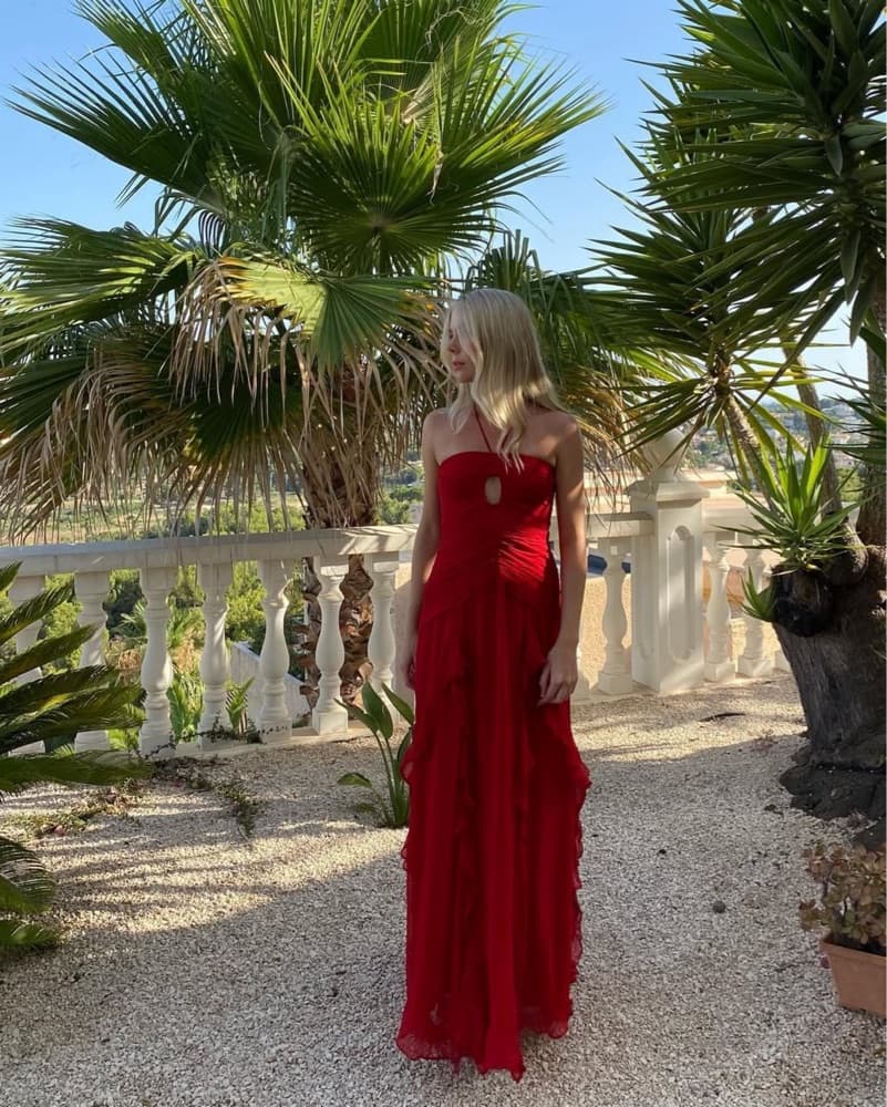 Red Gown - Image 1