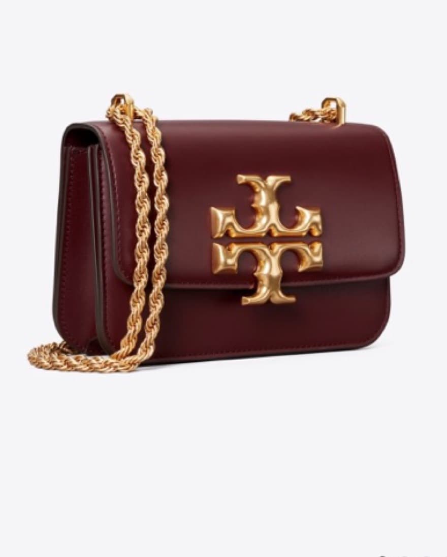 Burgandy Tory Burch Small Elanor Bag - Image 1