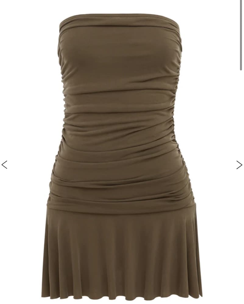 With Jean Brown Rayna Dress - Image 2