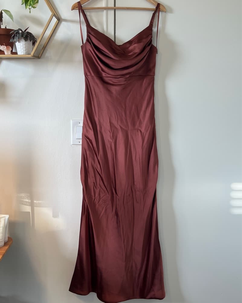 Revelry Skye Dress In Cinnamon Rose  - Image 1