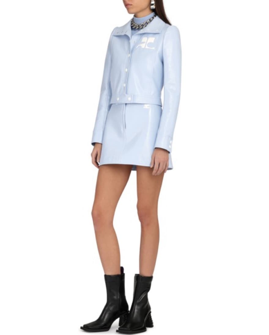 Courreges Reedition Vinyl Jacket - Image 1
