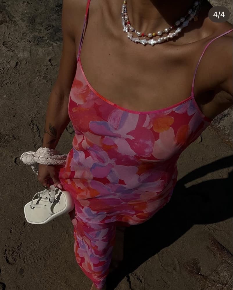 Rumored Floral Slip Maxi Dress - Image 2