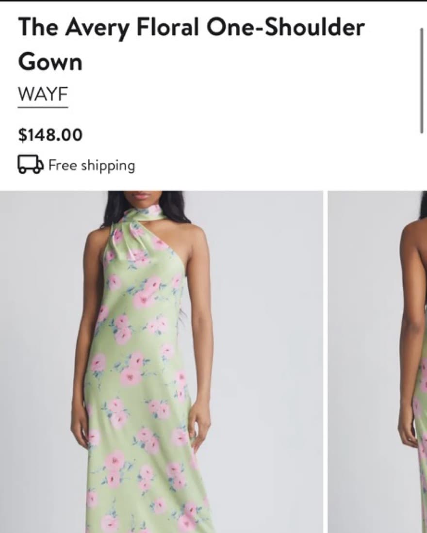 Floral Wedding Guest Dress  - Image 2