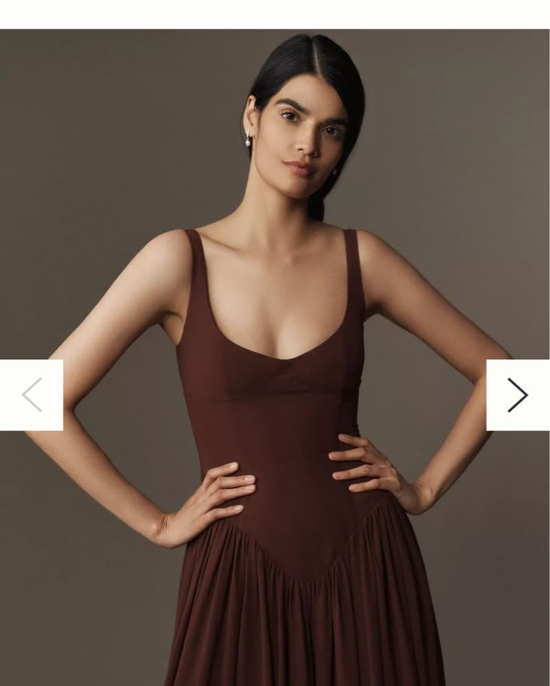 Bardot-Anthropology Dress  - Image 1