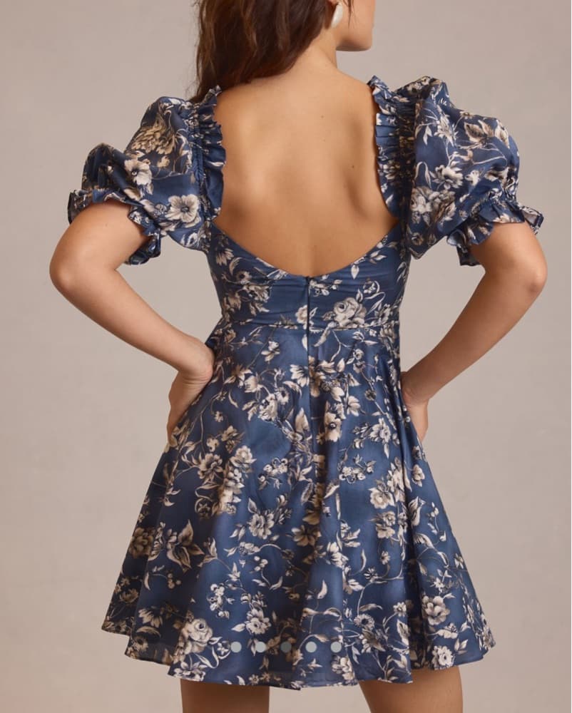 Selkie Puff Sleeve Princess Dress - Image 2