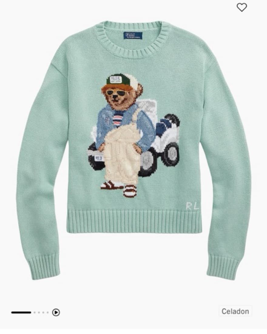 Ralph Lauren Bear Sweater  - Image 1