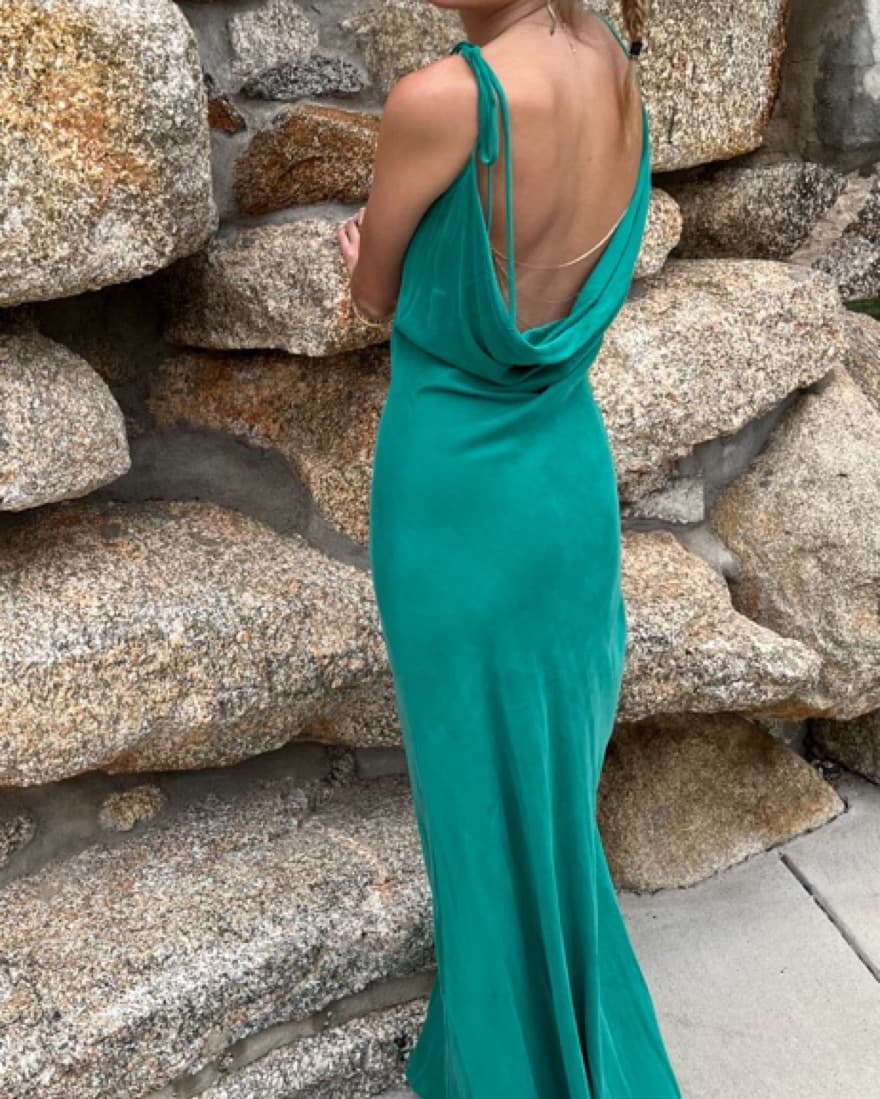 Rat & Boa Ophelia Dress Green - Image 2