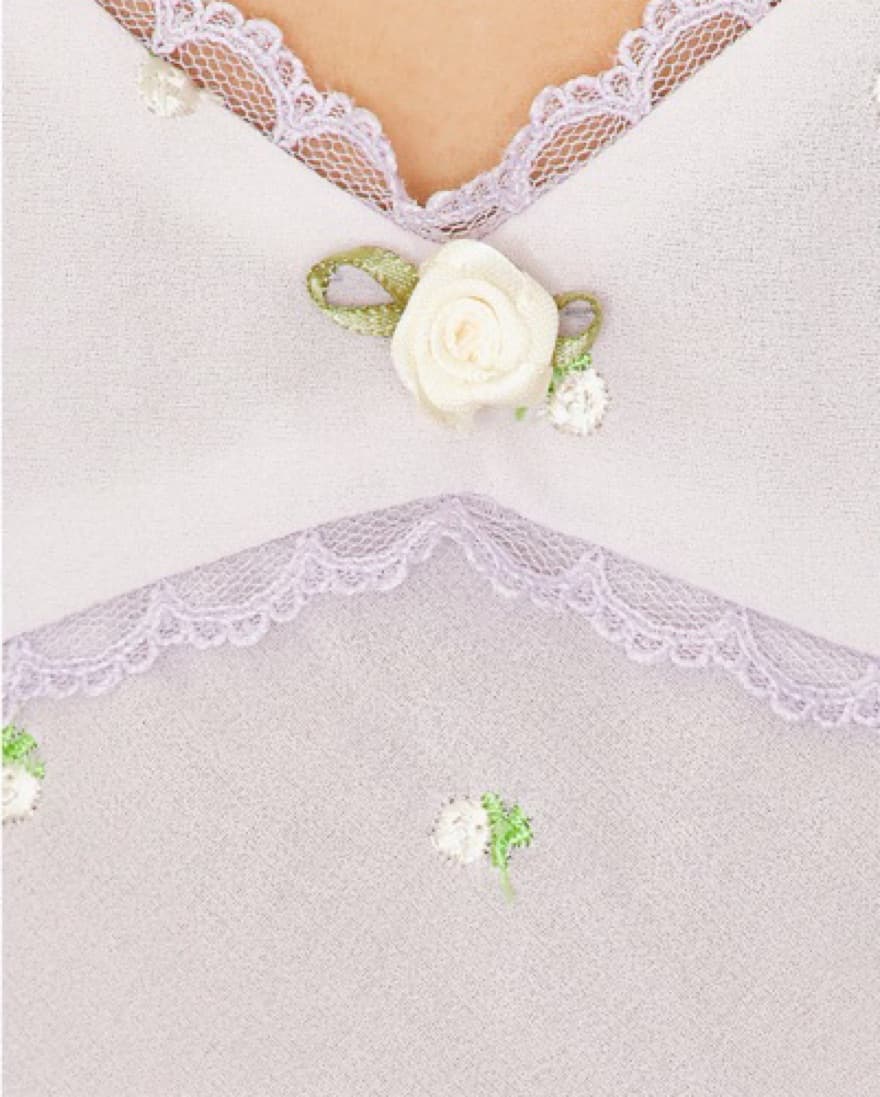 Revolve Lavendar Mini Dress - Image 2