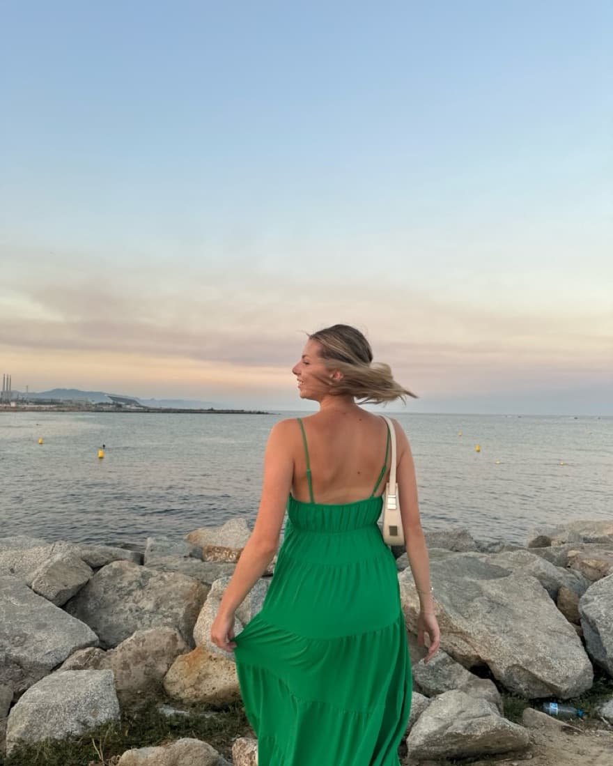 Green Maxi dress - Image 2
