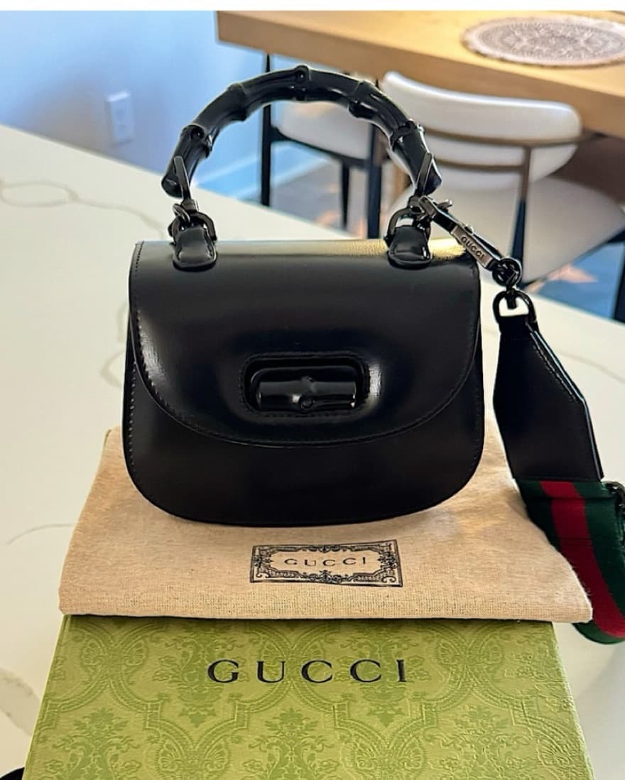 Gucci Bamboo Top Handle Mini - Image 1