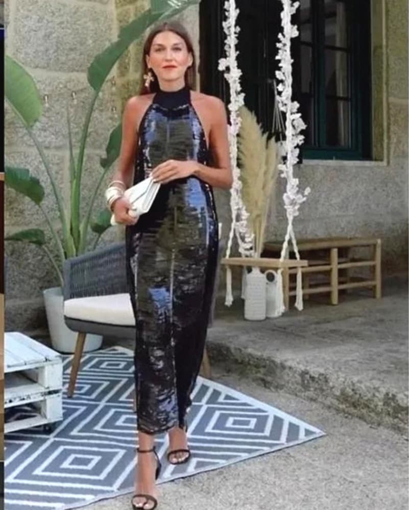 Zara Sequin Midi  - Image 1