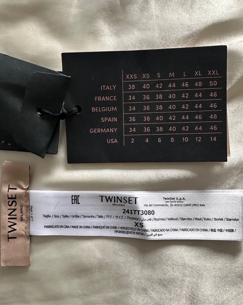 TwinSet Beige Knit Maxi Dress - Image 4