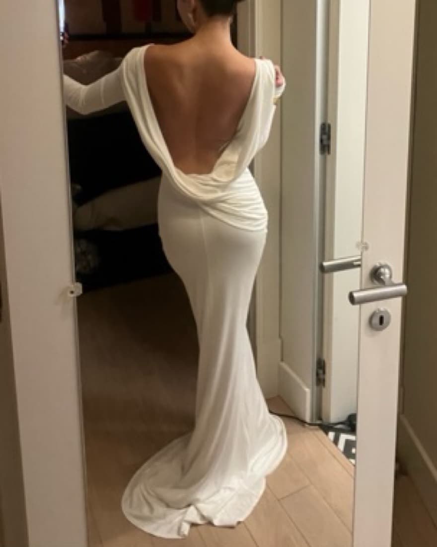 RAT AND BOA WHITE RODEO MAXI DRESS - Image 2