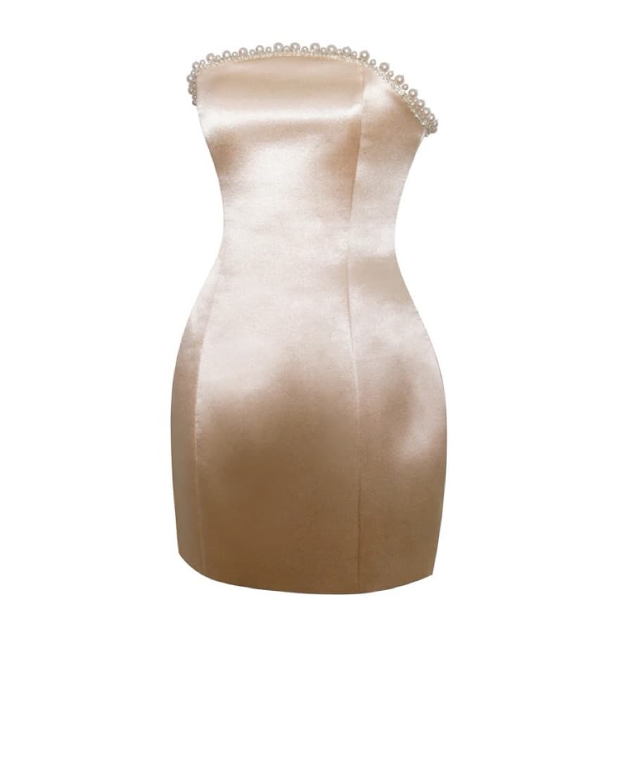 Miss Circle Paisley Pearl Trim Dress - Image 5