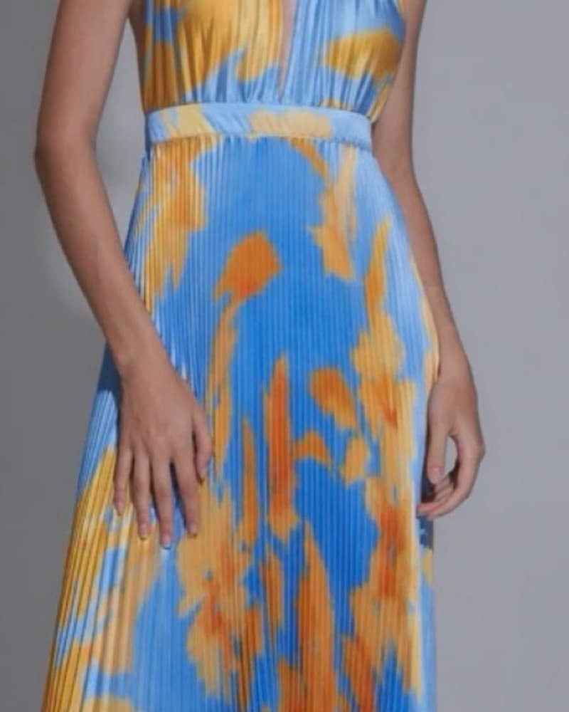 L’IDEE Chateau Gown in Jardin Blue - Image 3