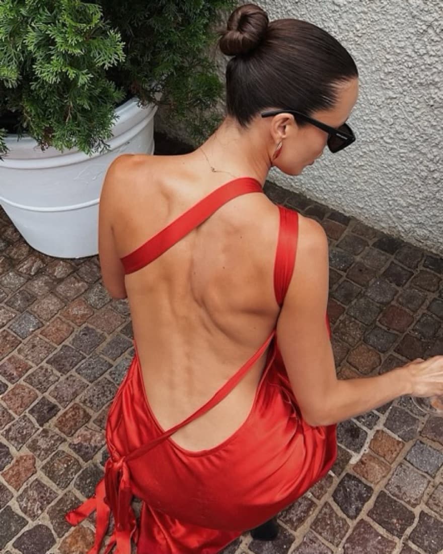 Arcina Ori Monique Dress In Rust - Image 3
