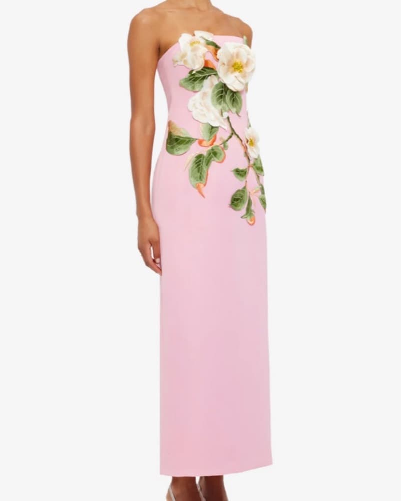 Rayna Appliqué Floral Maxi Dress - Image 4